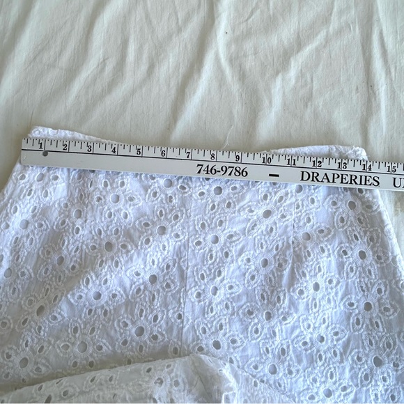 Urban Outfitters Balboa High Rise White Eyelet Lace Shorts - Picture 12 of 14